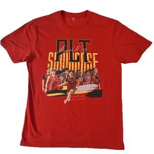 Custom Ink Pro Local Titans Basketball Showcase Red Shirt Medium
